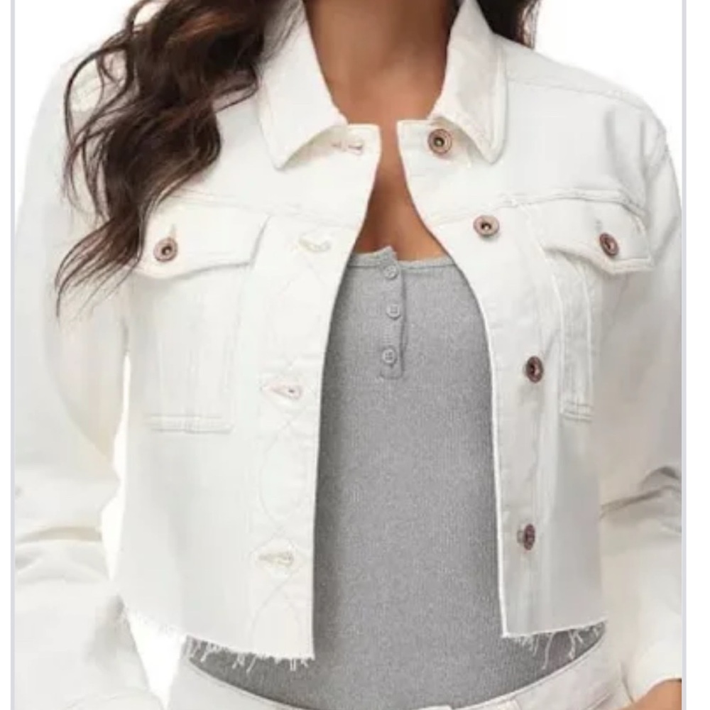 Women's Cropped Frye Denim Jacket